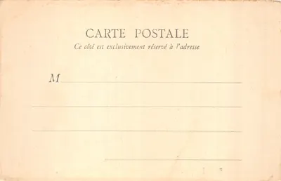 Fontainebleau — Porte Dorée et Chapelle Saint-Saturnin — B. F., PARIS — Verso