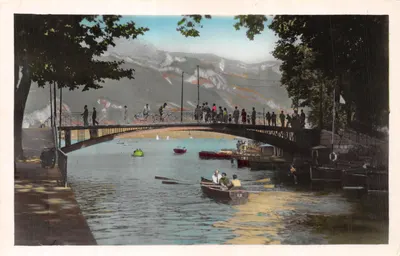 Anneyce (Haute-Savoie) — Le Pont des Amours — Éditions J. Cellard, Lyon