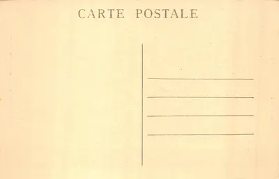 Route du Recoin de Chamrousse en hiver — Massif de Belledonne, vue enneigée avec skieur — éditeur Cl. L. Beau, n° 47 — Verso