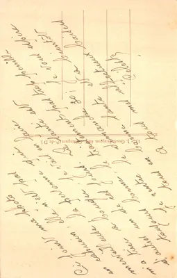 La grande Cascade du Mont-Dore — vue poétique avec poème — éditeur J. Gouinfranges, éd. de D — Verso