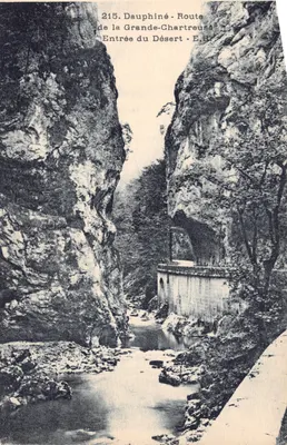 Entrée du Désert — Route de la Grande-Charteuse — E.H. — n°215