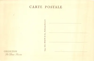 Environs d'Annecy — Le Château de Duingt — éditeur IMPRIMÉ SUR LA CARTE n°11840 — 뒷면