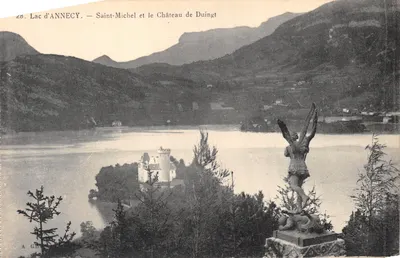 Lac d'Annecy — Saint-Michel et le Château de Duingt — A. GM