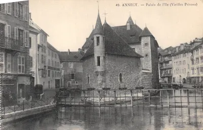 Annecy — Palais de l'Île (Vieilles Prisons) — A. Gardet, Annecy