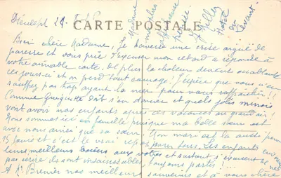 Góry Trente-Pas — widok ogólny — LA DROME ILLUSTRÉE, wyd. H. Barthale, Lang fils ané, fot.-wyd., Crest — Rewers