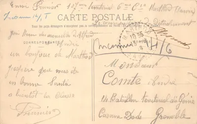 Environs de Modane — L'Aiguille Doran (3 049 m) — E. Reynaud Éditeur Chambéry n°1379 — 뒷면