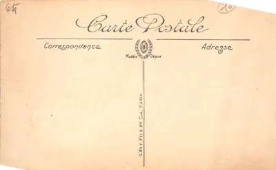 Biarritz — Le Rocher du Basla — LL. — Éditeur LL. — N° 205 — 뒷면