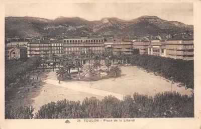 Toulon — Place de la Liberté — éditeur ABA n°28
