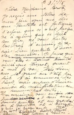 Toulon — Place de la Liberté — éditeur ABA n°28 — Verso