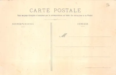Grignan — Porte du Château — L. Revoul, Aux Dix Mille Articles, Valréas — 뒷면