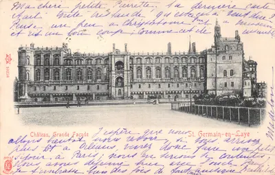 Château, Grande Façade — St. Germain-en-Laye — éditeur : Paris, n° 10238