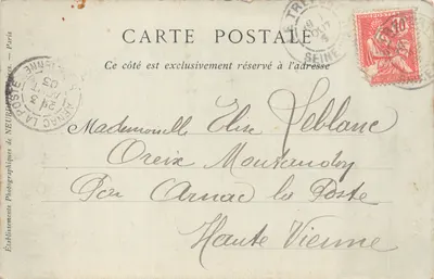 EU — Le Château, côté du Parc — Éditeur: Collections ND Phot, n°4 — Verso