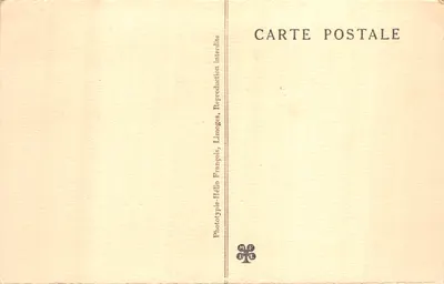 Puits de Padrac (Lot) — La grande Pendeloque — Phototypie Héliotype — 뒷면