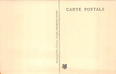 Puits de PADIRAC (Lot) — Débarcadère et Lac des Bouquets — Phototypie-Héliotype, Limoges — 뒷면