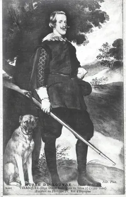 Portrait de Philippe IV — Musée du Louvre — École de Séville (1599-1660) — ND. Phot