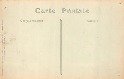 Amiens — Vue générale prise du Beffroi — Phot. Jhot. n°60 — 뒷면