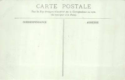 Bourges — La Cathédrale — Vue du Jardin de l'Archevêché — LL. n°10 — Verso