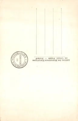 Bourges. Pałac Jacques Cœur — Schody kaplicy — Wydawnictwo Zabytków — Rewers