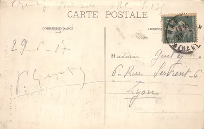 NANCY — Chapelle Ronde — éditeur ROYER ET CIE, n° 179 — 뒷면