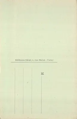 L'Auvergne pittoresque — La Cascade du Saillant — Éditeur IMPRIMÉ SUR LA CARTE : Idéal, n° 7149 — 뒷면
