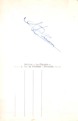 Valence — Le Château de Crussol — Cig — 뒷면