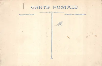 La Rochelle — L'Entrée du Port — éditeur LUGE, n° 2444 — 뒷면
