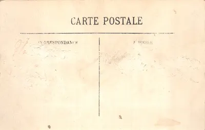 Env. d'Angoulême — La Couronne — La Grille de l'Abbaye — LL. — N° 86 — 뒷면
