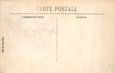 Env. d'Angoulême — La Couronne — L'Abbaye — LL. — N°88 — 뒷면