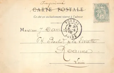 Chambéry — L'Hôtel-de-Ville — Lib. Editt. E. REYNAUD, Chambery, n°175 — Verso