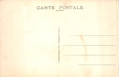 Clermont-Ferrand — Rue Ballanyillier, la Pyramide et le Musée — G. D'O. n° 382 — Rewers