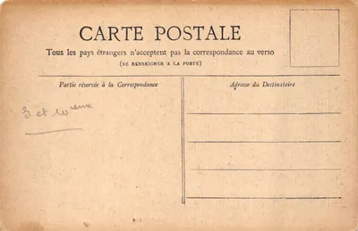Paris — La Porte Saint-Martin — Collection Petit Journal — Verso