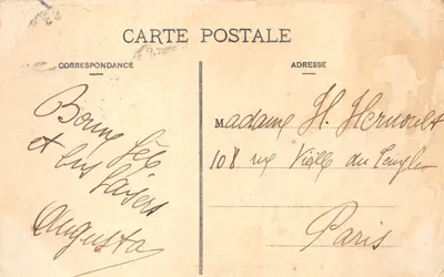 PAU - Un coin du Parc Beaumont - Pont sur la Rivière — éditeur NÉVIERE, n° 915 — Verso