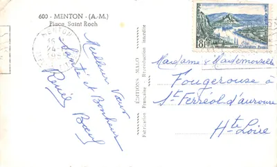 Rue Saint-Roch — vue de la librairie centrale — Éditions Malo — Verso