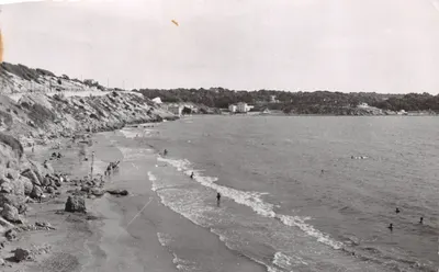 Plage du Lido — vue de Bandol — Éditions Henri LAULAGNET
