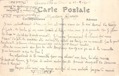 Cormeilles-en-Parisis — Chemin de la Frette — ND. Phot — 뒷면