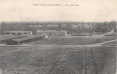 Camp de la Braconne — Vue générale — Lib. Barraud, Angoulême
