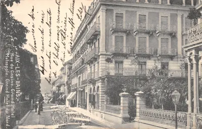 Aix-les-Bains — Grand Hôtel du Nord, rue du Casino — éditeur : Metropole