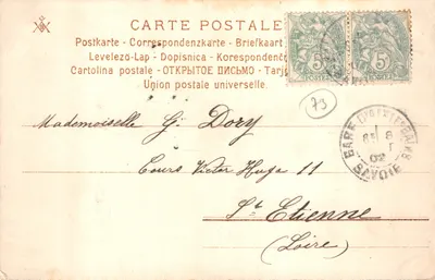 Aix-les-Bains — Grand Hôtel du Nord, rue du Casino — éditeur : Metropole — 뒷면