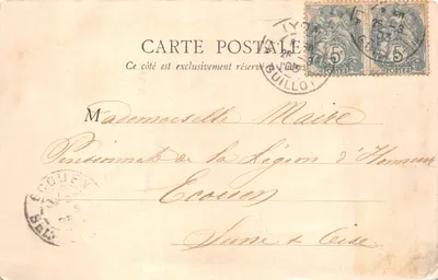 Parc de Rambouillet — L'Ermitage — B.F. PARIS — Verso