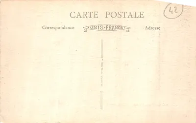 Cloître des Cordeliers — vue du couvent — Édition Grand Bazar, Charlieu — 뒷면