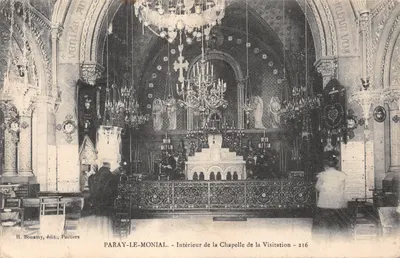 Paray-le-Monial — Intérieur de la Chapelle de la Visitation — H. Bonamy, édit., Poitiers - 216