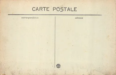 Marseille — Rue de la République et Quai du Port — BR - 1555 — Verso