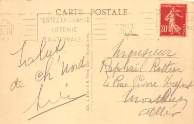 Lille — La Préfecture — Éditeur A. Pollet & H. Victor, n°12 — 뒷면