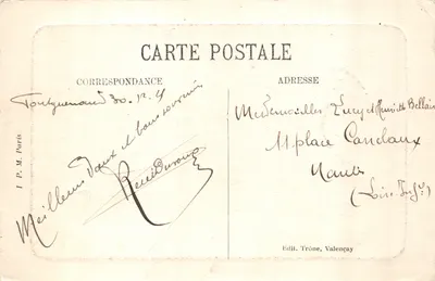 Zamek Valençay (Indre) — Wieża południowa — Wyd. Trône, Valençay — Rewers