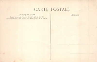 L'Avenue du Bois de Boulogne à la Porte Dauphine — Paris, éditeur EID, n° 4067 — 뒷면