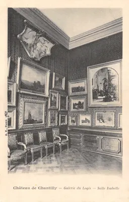 Château de Chantilly — Galerie du Logis — Salle Isabelle — B.F. Paris 9