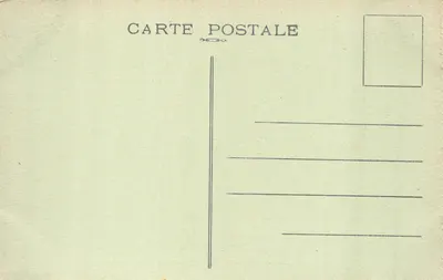Palais de Fontainebleau — Vue sur l'Etang des Carpes — Éditeur : Palais de Fontainebleau, n° 127 — 背面