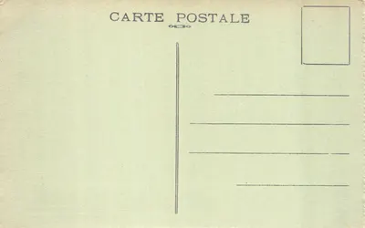 Chambre à coucher de Marie-Antoinette — Palais de Fontainebleau — éditeur non visible, n° 62 — Verso