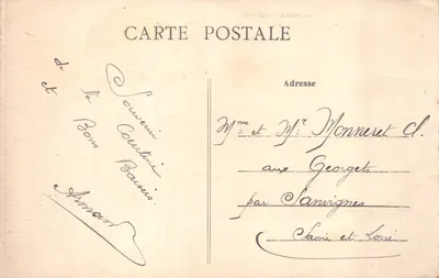 La Creuse Pittoresque — Vue pittoresque sur le Cap — Éditeur : La Creuse Pittoresque, n° 142 — 뒷면