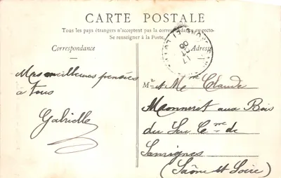PARIS — Notre-Dame — Édition E. L., Paris — 뒷면